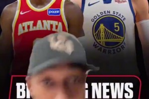 追梦：哈登的后撤三分是革命性的，他的防守待遇是唯一接近库里的